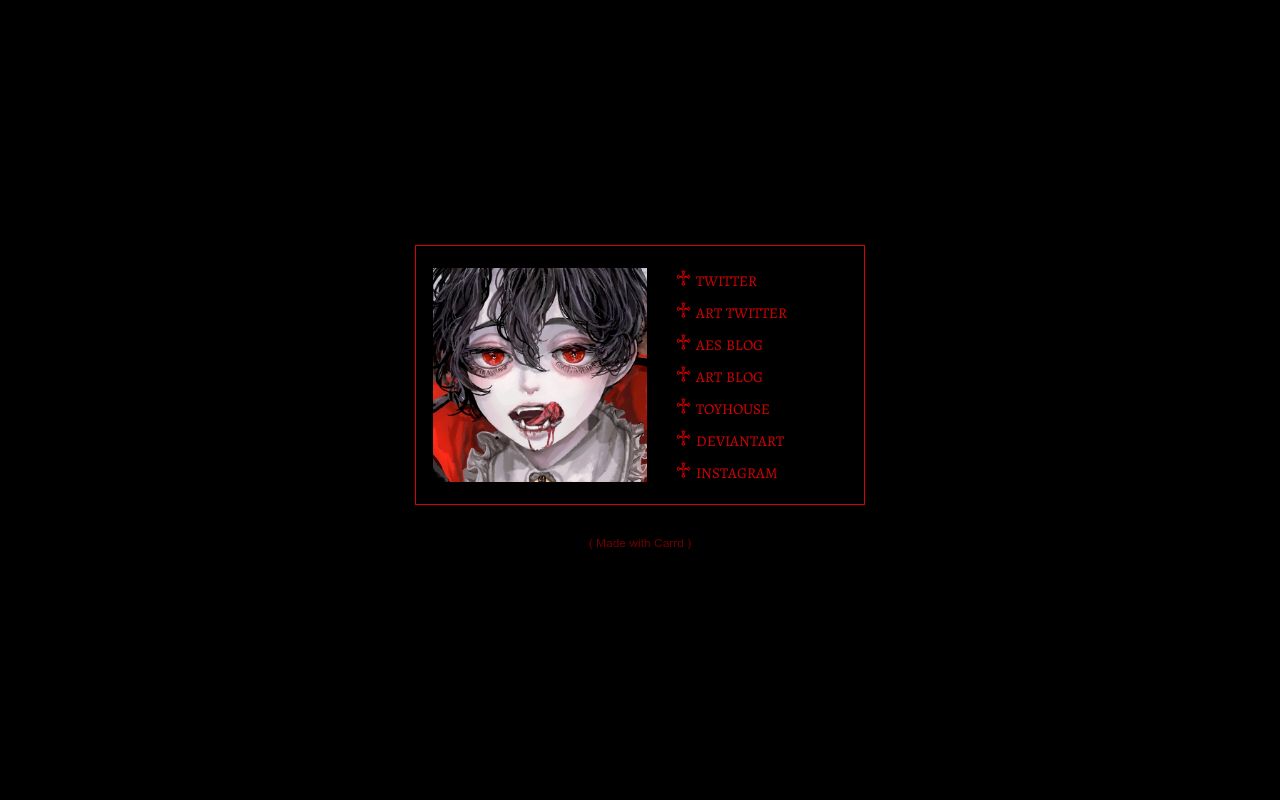 Carrd profile picture for @visceral